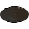 Ekena Millwork Pompeii Ceiling Medallion (Fits Canopies up to 2"), Hand-Painted Stone Hearth, 18 7/8"OD x 1 1/2"P CM18POSHF - alternate 2